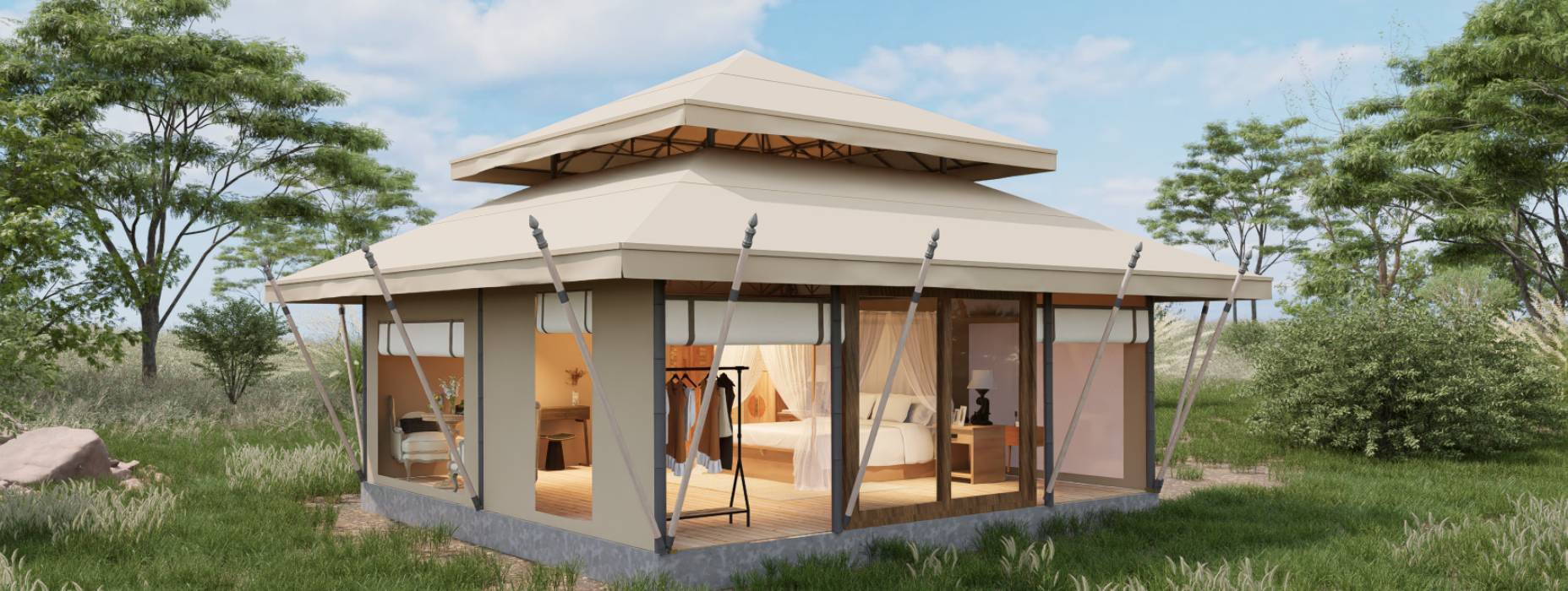 方城县户外野奢帐篷